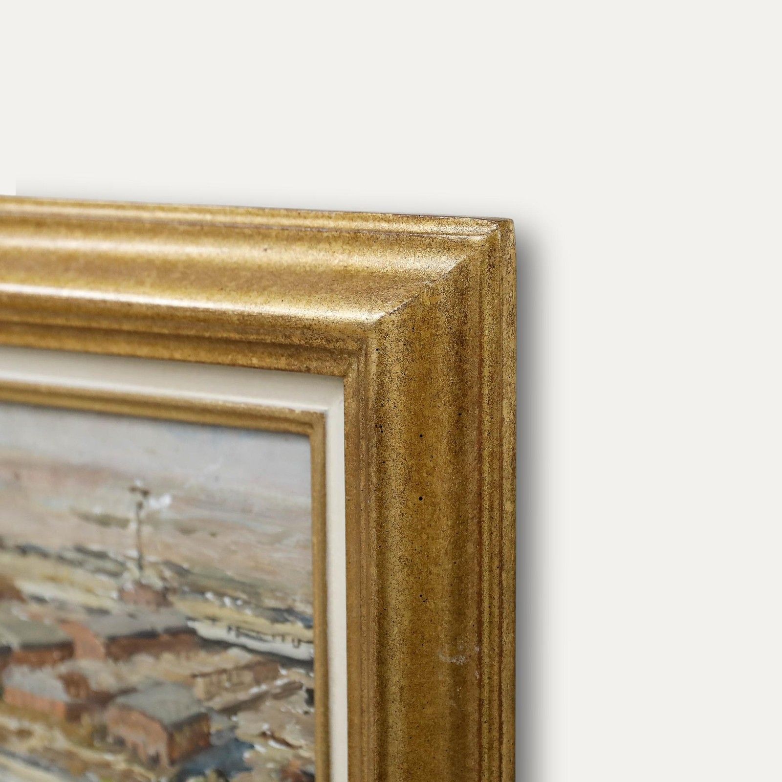 Vasily Filipovich Rudnev (1928 2018) 1959 Oil, Industrial City photo 325.0