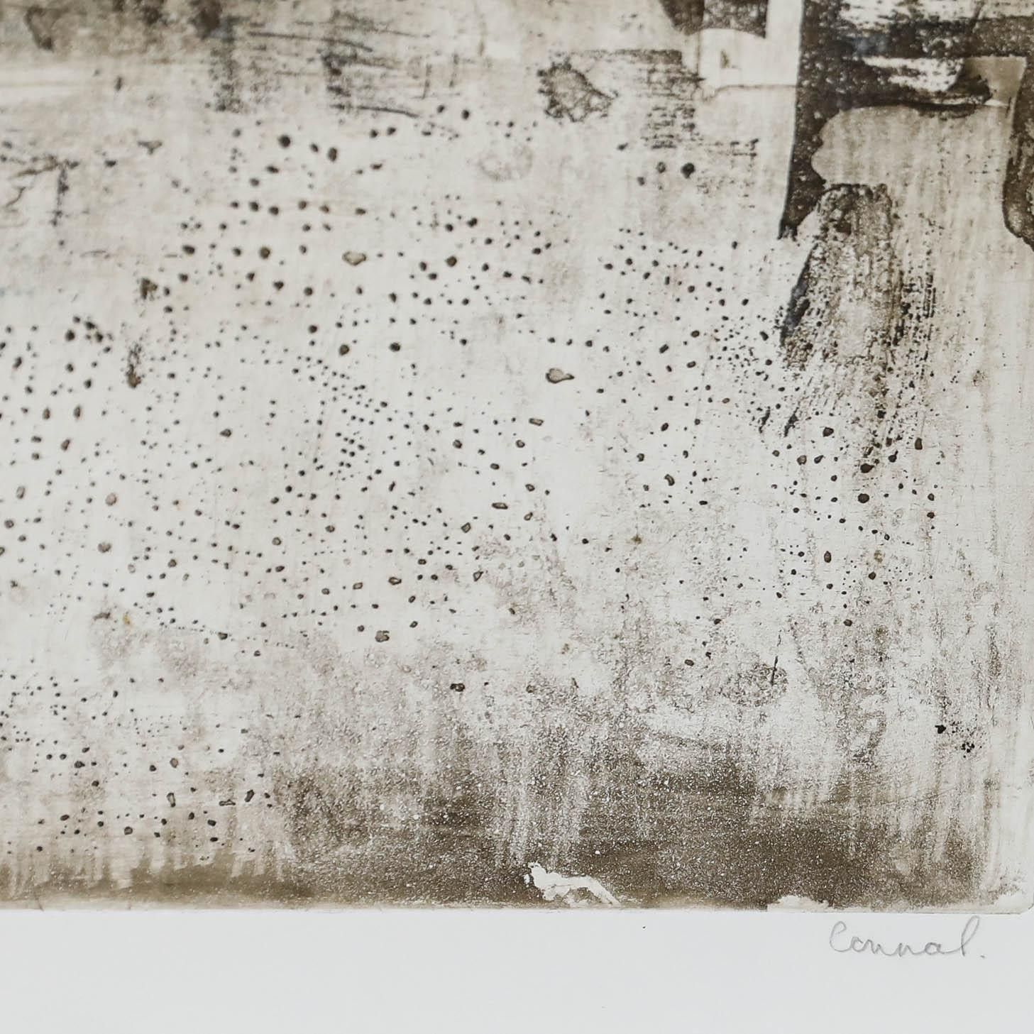Betty Connal Peebles (1935 1999) 20th Century Collagraph, Les photo vinterior