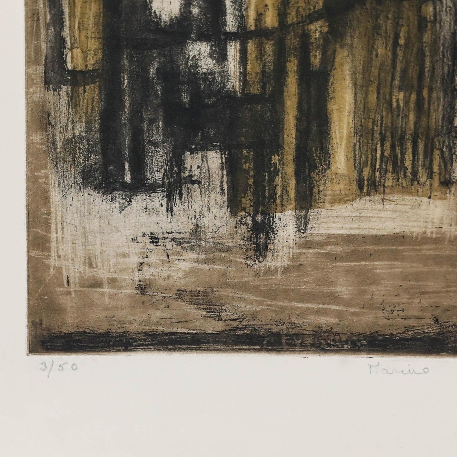 Betty Connal Peebles (1935 1999) 20th Century Collagraph, Marine photo 145.0