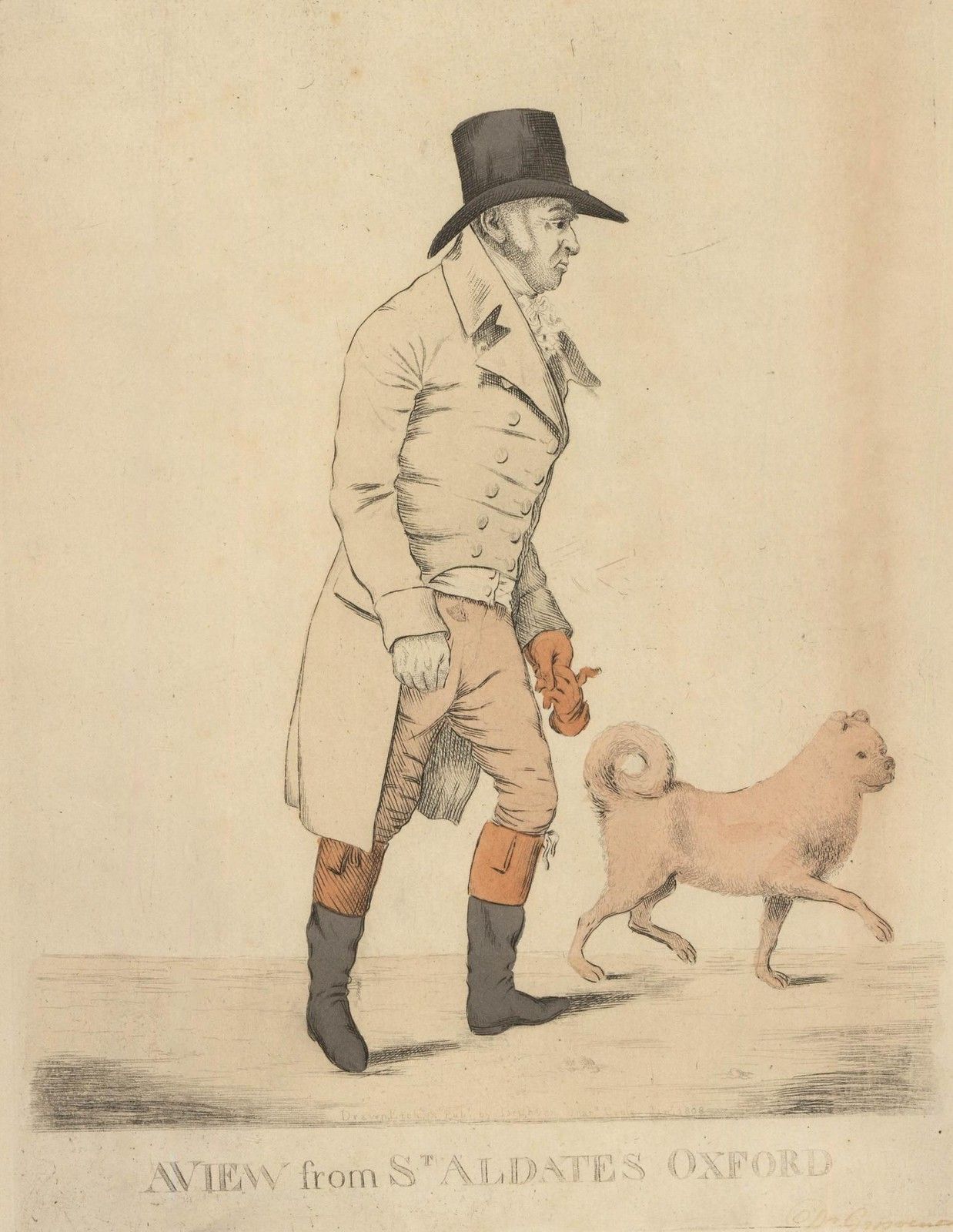 Robert Dighton (1752 1814) 1808 Etching, A View From St. Aldates Oxford photo furniture