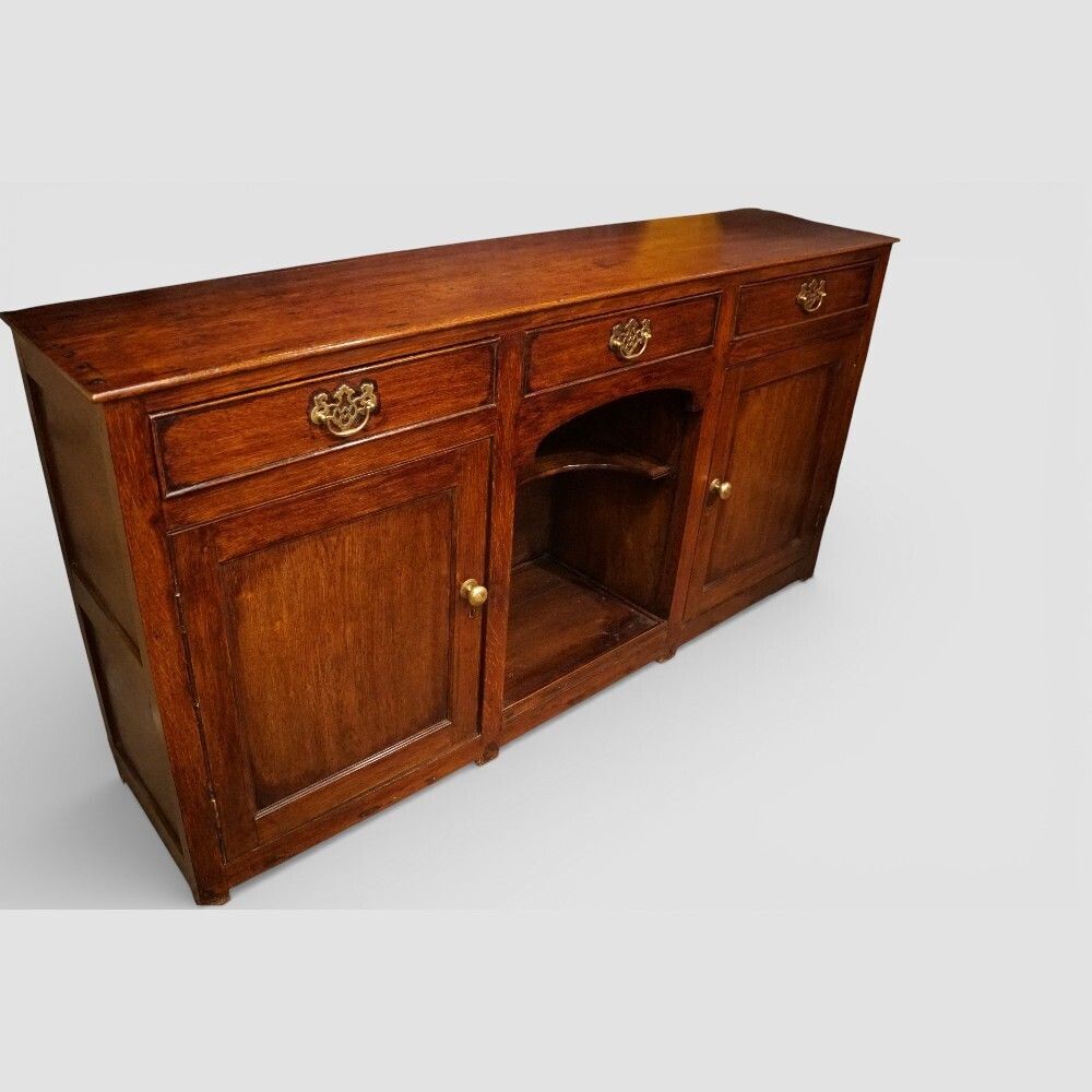 Antique Oak Dog Kennel Dresser photo furniture