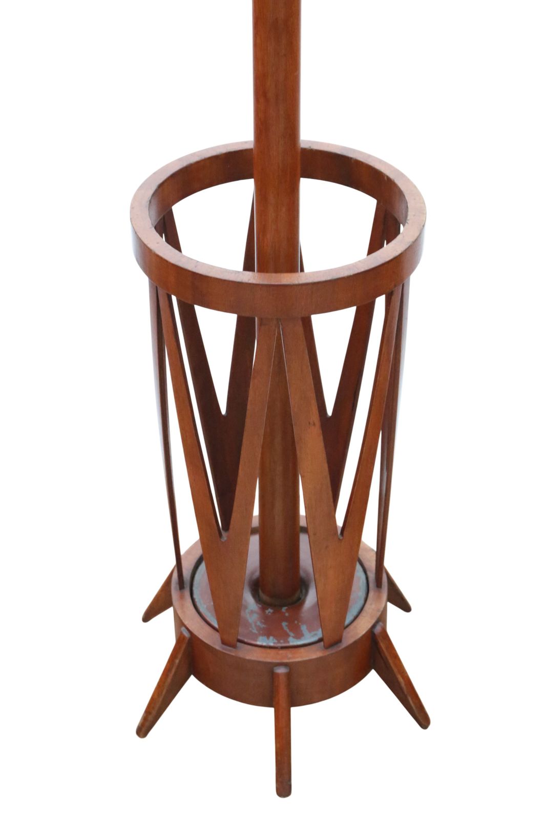 Vintage 1956 Swann Hat, Coat, And Stick / Umbrella Stand – Retro Design photo 1495.0