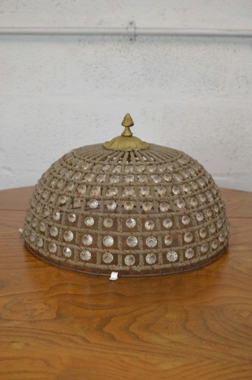 An Empire Art Deco Style 20th Century Dome Ceiling Light