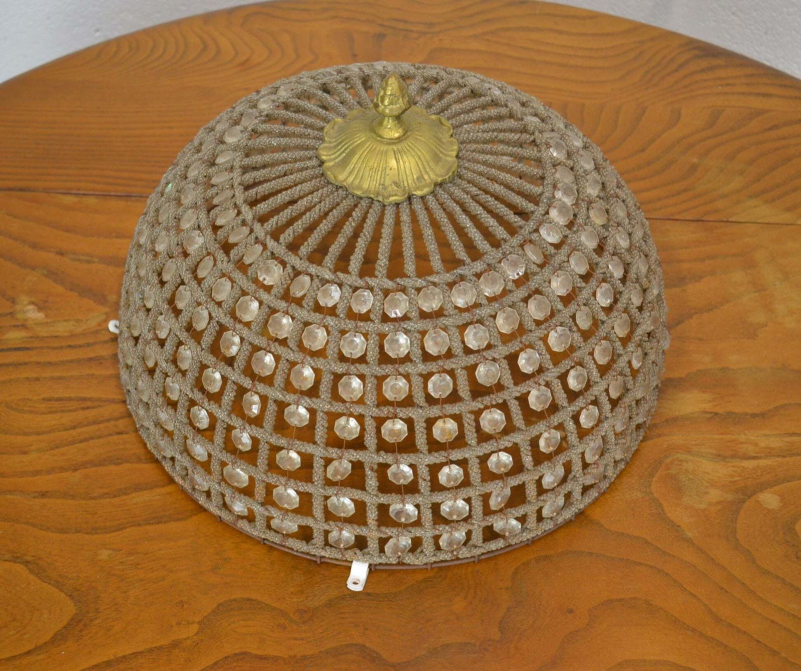 An Empire Art Deco Style 20th Century Dome Ceiling Light photo furniture