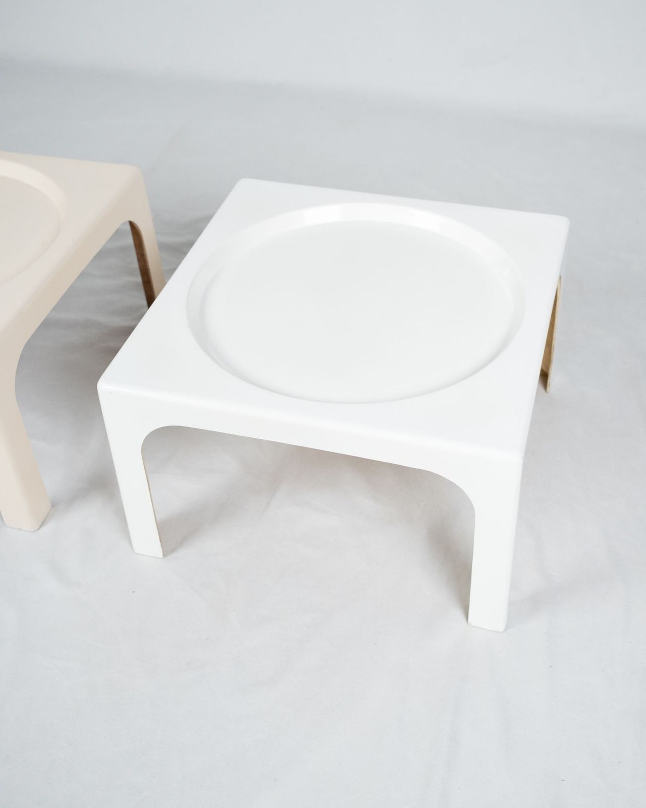 Ozoo Side Tables By Marc Berthier For Prisunic, France, 1970s photo 450.0