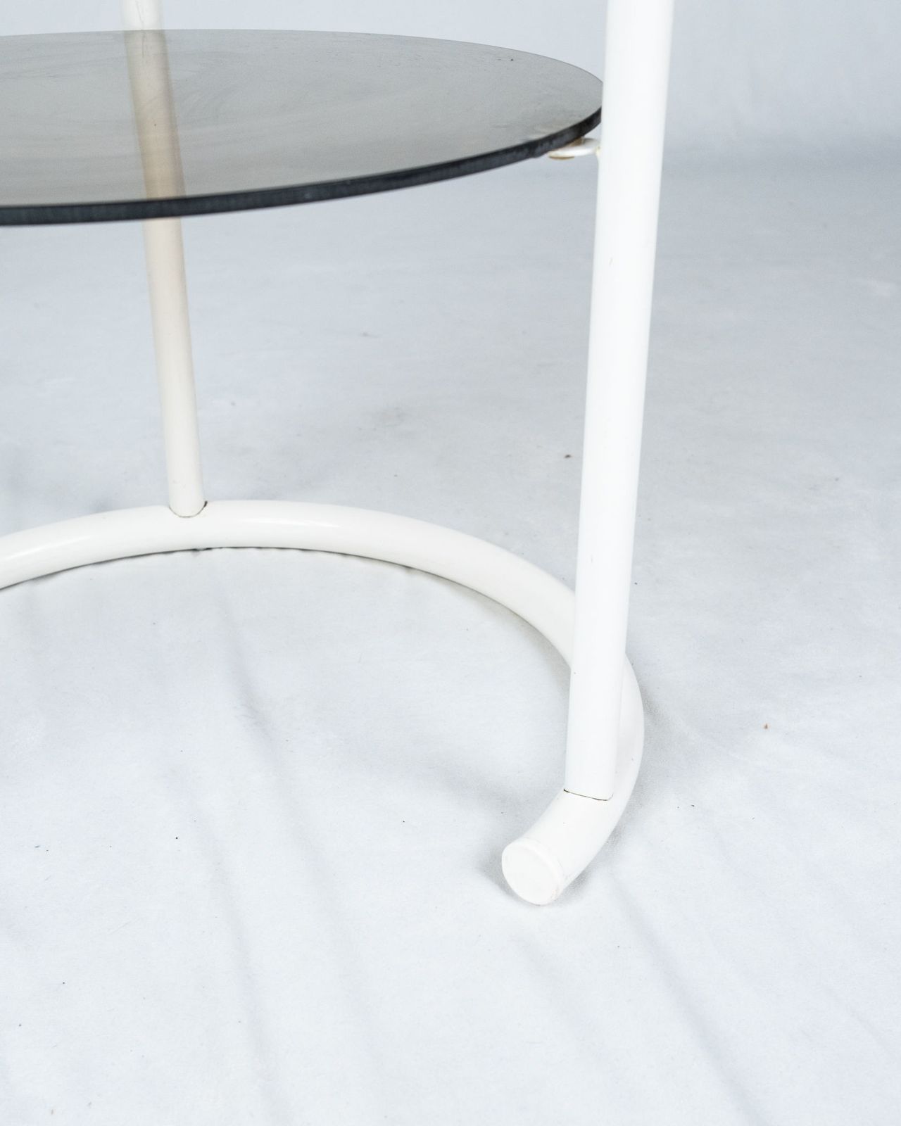 photo furniture Cylindrical Side Table In The Style Of Eileen Gray, France, 1970s