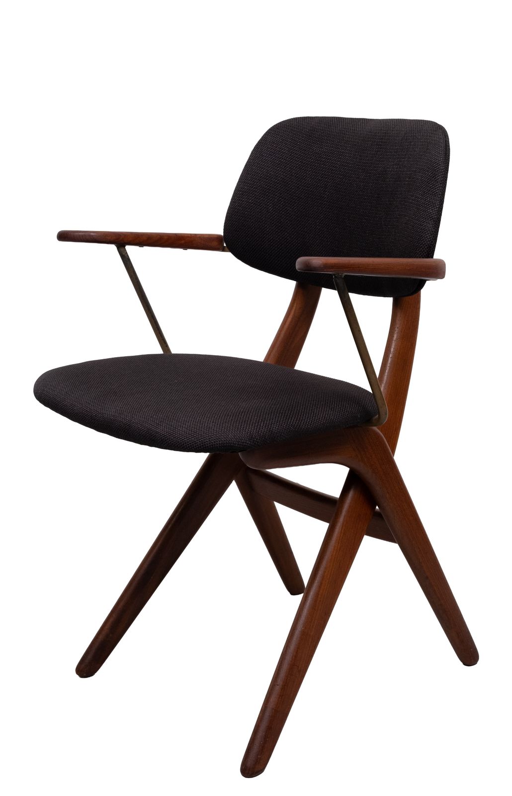 Meubels Louis Van Teeffelen Scissors Dinner Chairs, Wébé, Dutch Design photo