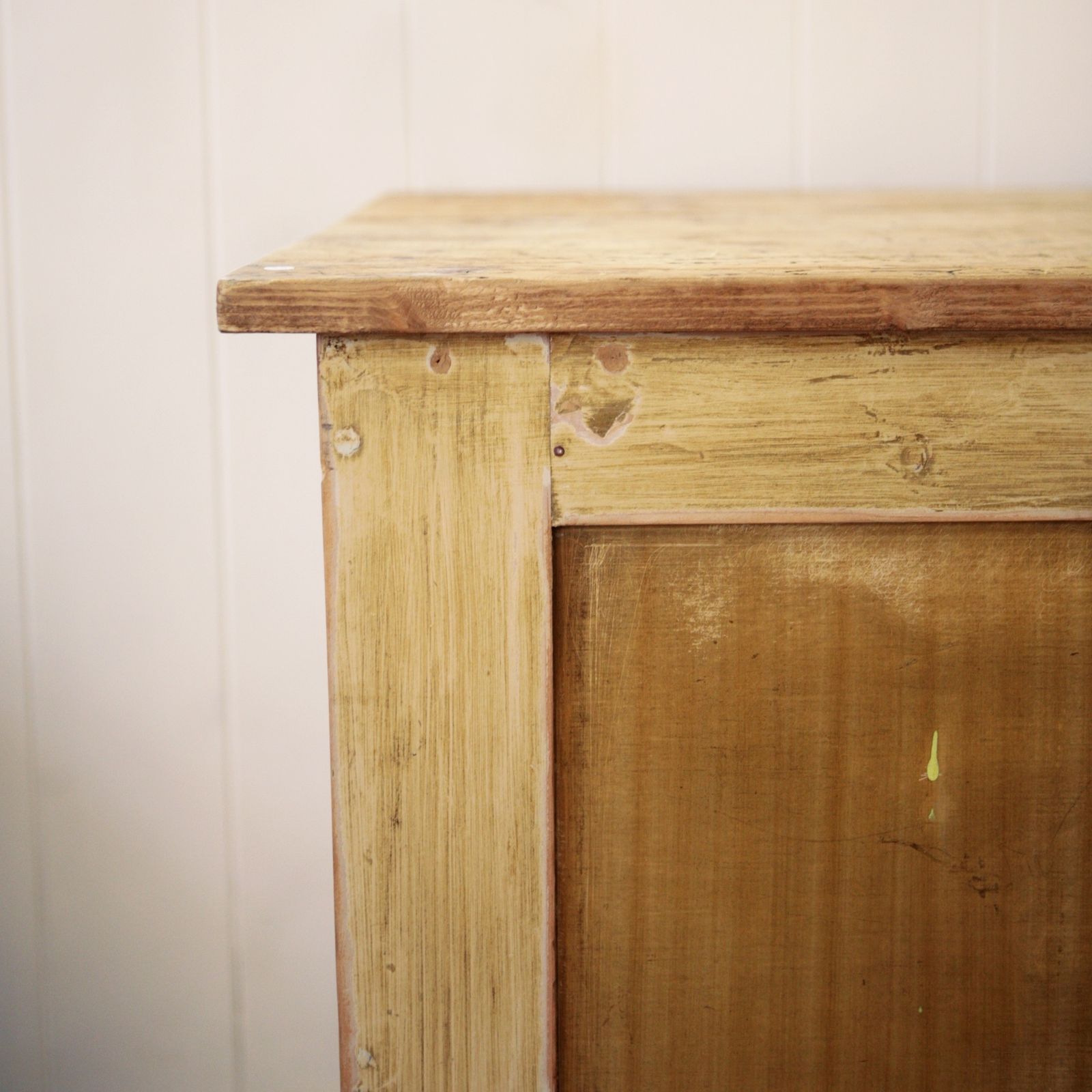 Large English Painted Pine Shop Counter photo Furniture