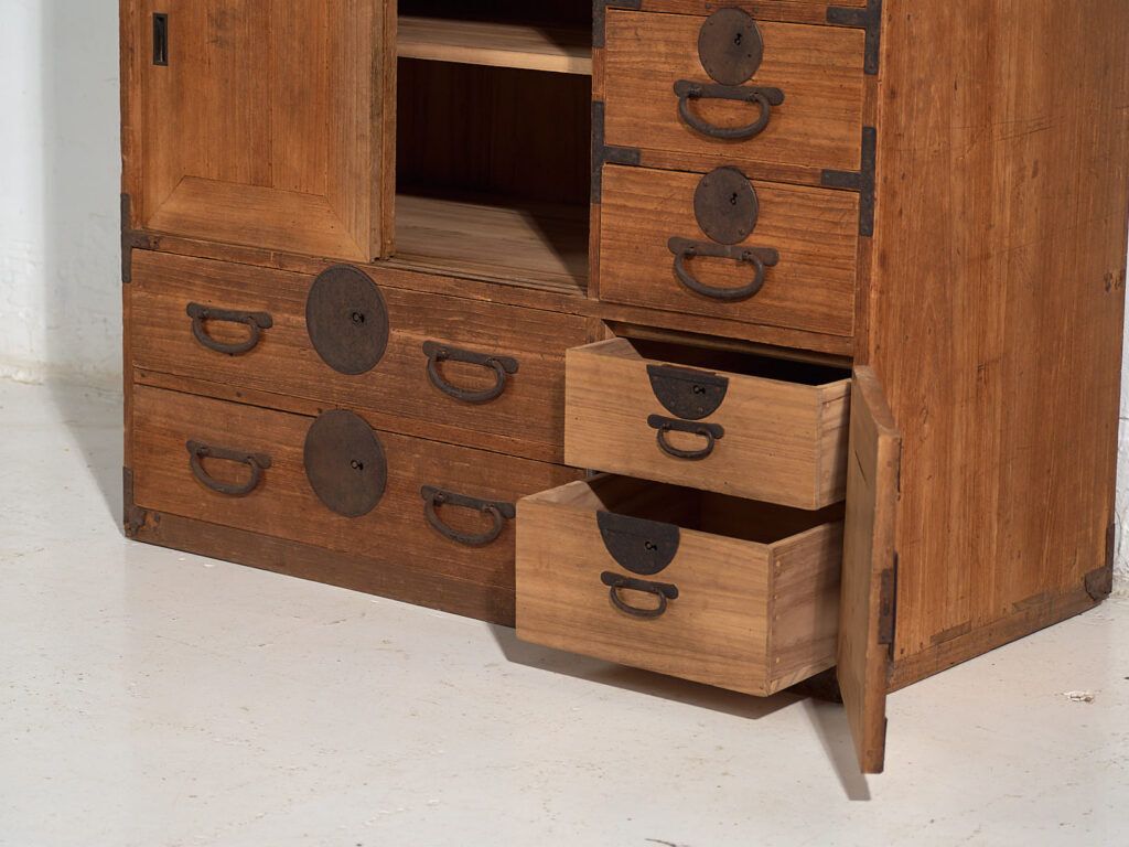 Antique Storage Chest – Meiji / Taishō Period (C.1868 1926) #98 photo buy