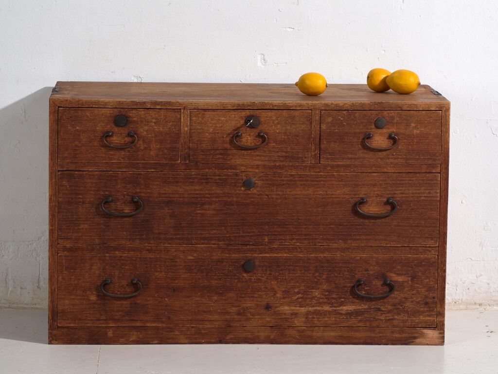 photo furniture Antique Base Cabinet – Taishō / Showa Period (C.1920 1970) #4