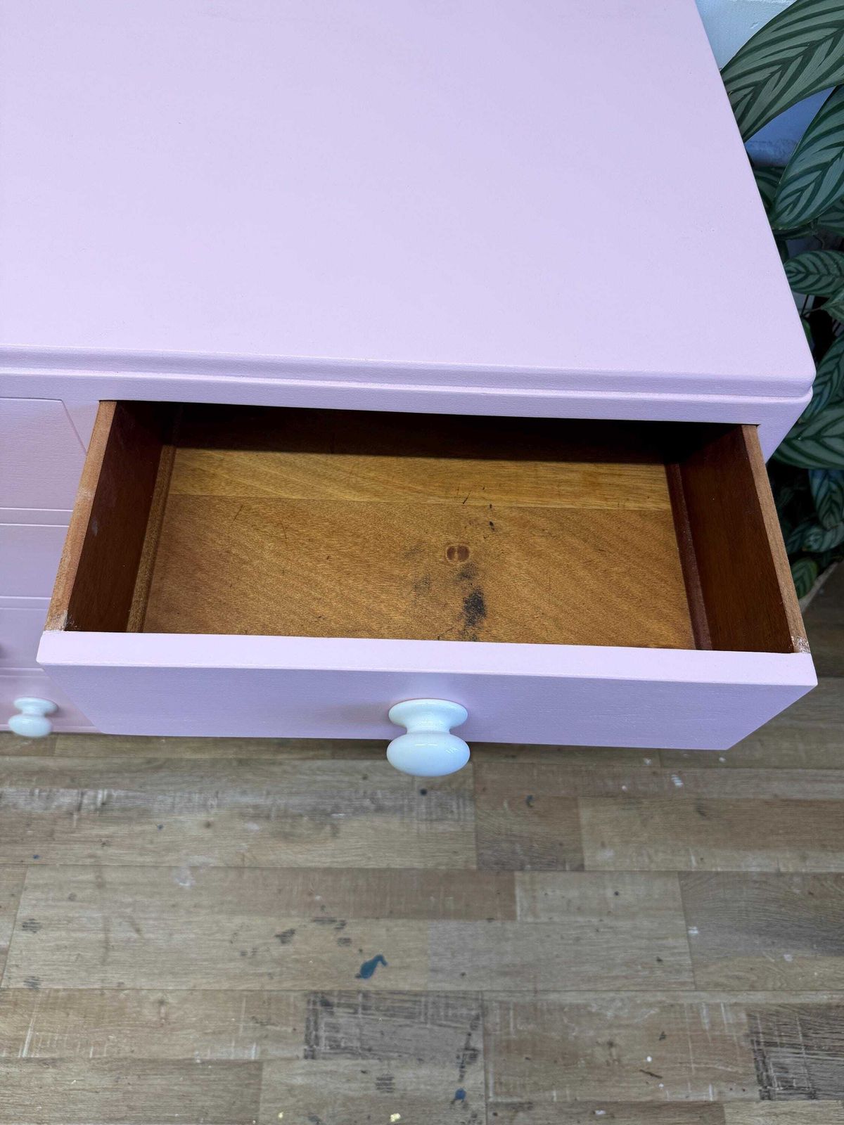 photo furniture Blush Pink Chest Of Drawers | Professionally Refurbished