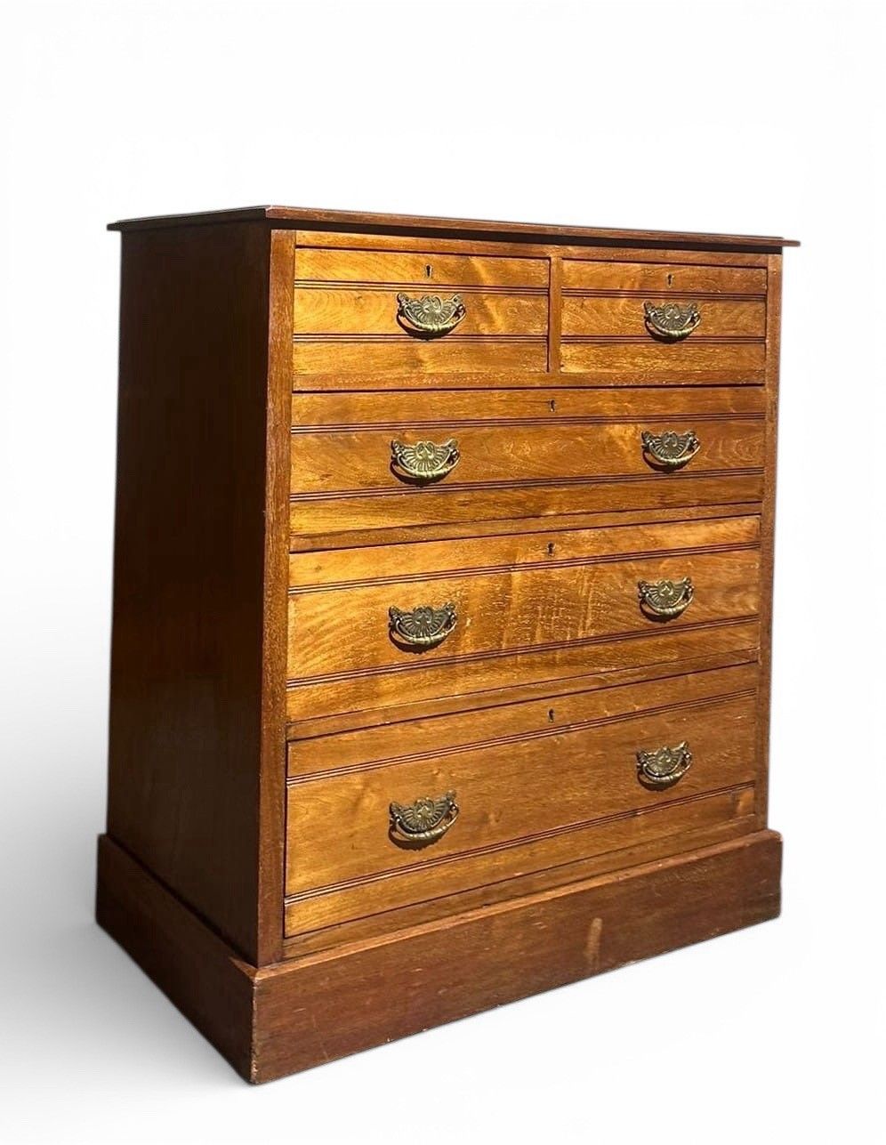 Antique Walnut Chest Of Drawers C1910 Superior Quality photo Furniture