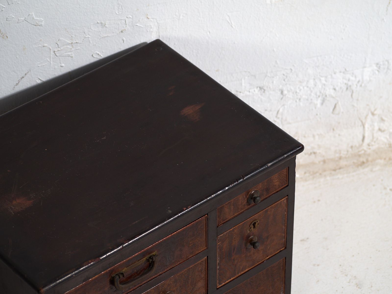 Small Antique Japanese Tansu – Taishō / Showa Period (C.1868 1926) #99 photo furniture