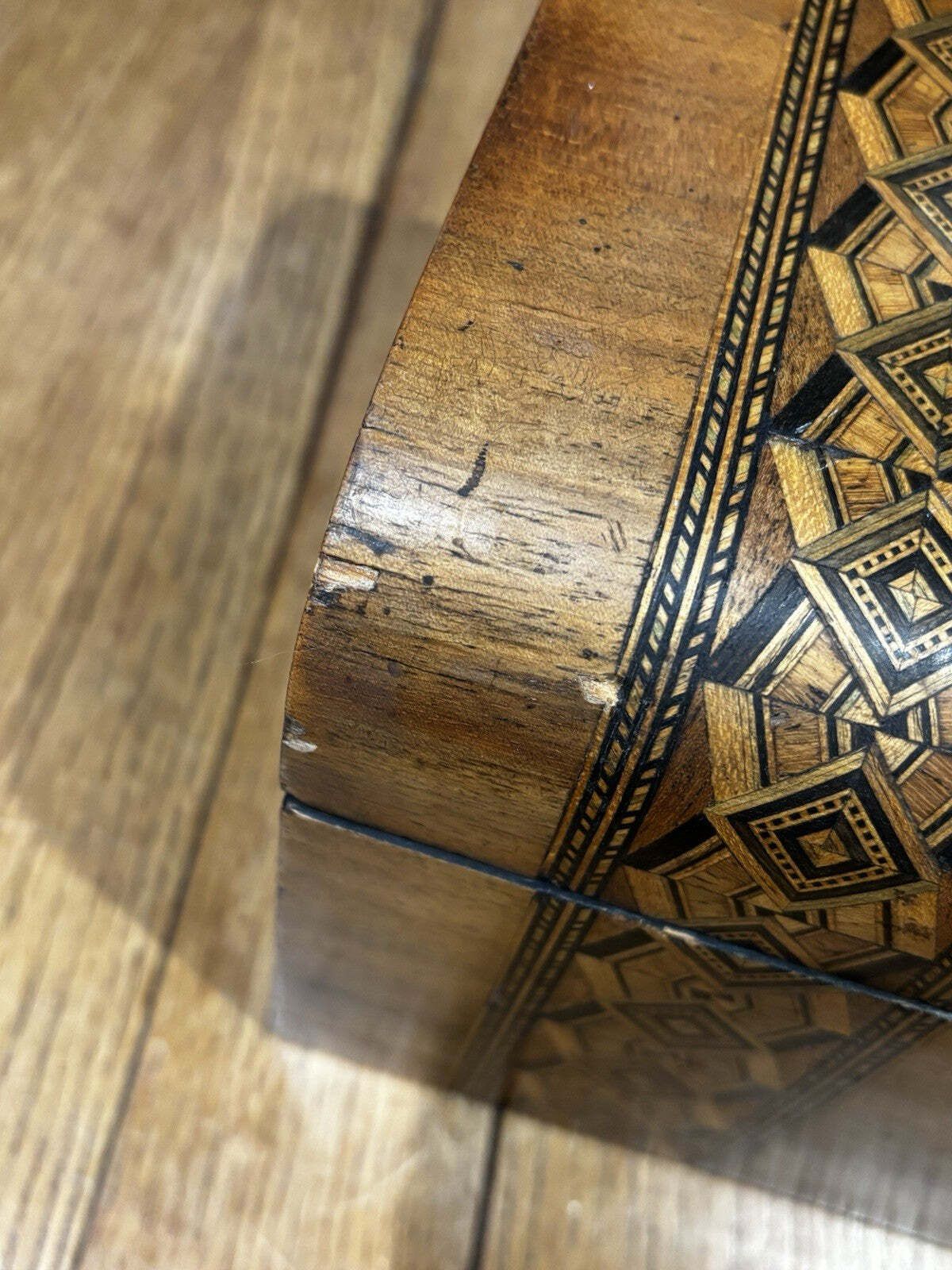 photo buy Victorian Tunbridge Ware Jewellery / Trinket Box