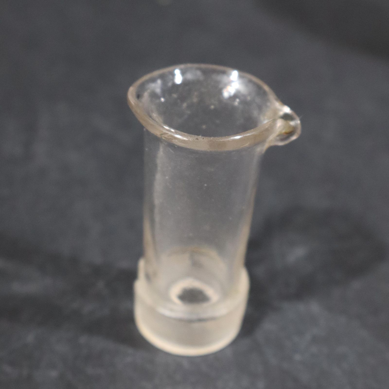 93.0 Antique French Laboratory Oil Bottle With Large Domed Glass Stopper, 1900s Medical Curiosity photo