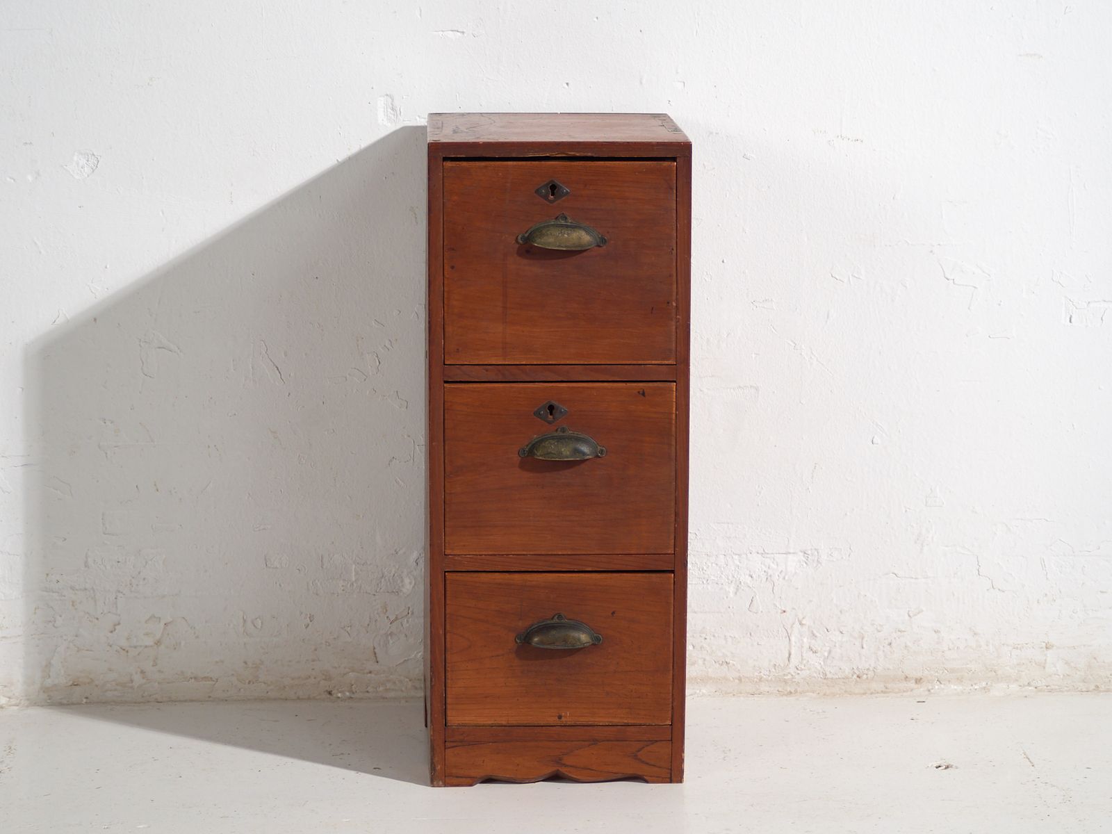 Small Antique Japanese File Cabinet – Showa Period (C.1950 1979) #89 photo vinterior