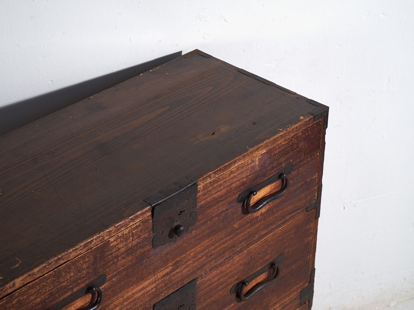 Antique Tansu Chest Of Drawers With Small Door – Meiji / Taishō Period (C.1868 1926) #33 photo furniture