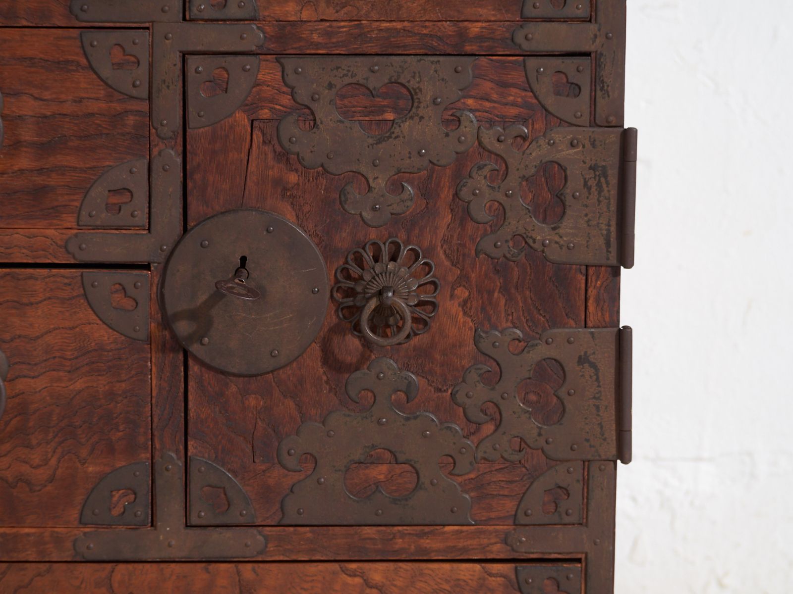 Antique Tansu Storage Chest Of Drawers – Meiji / Taishō Period (C.1868 1926) #34 photo vintage
