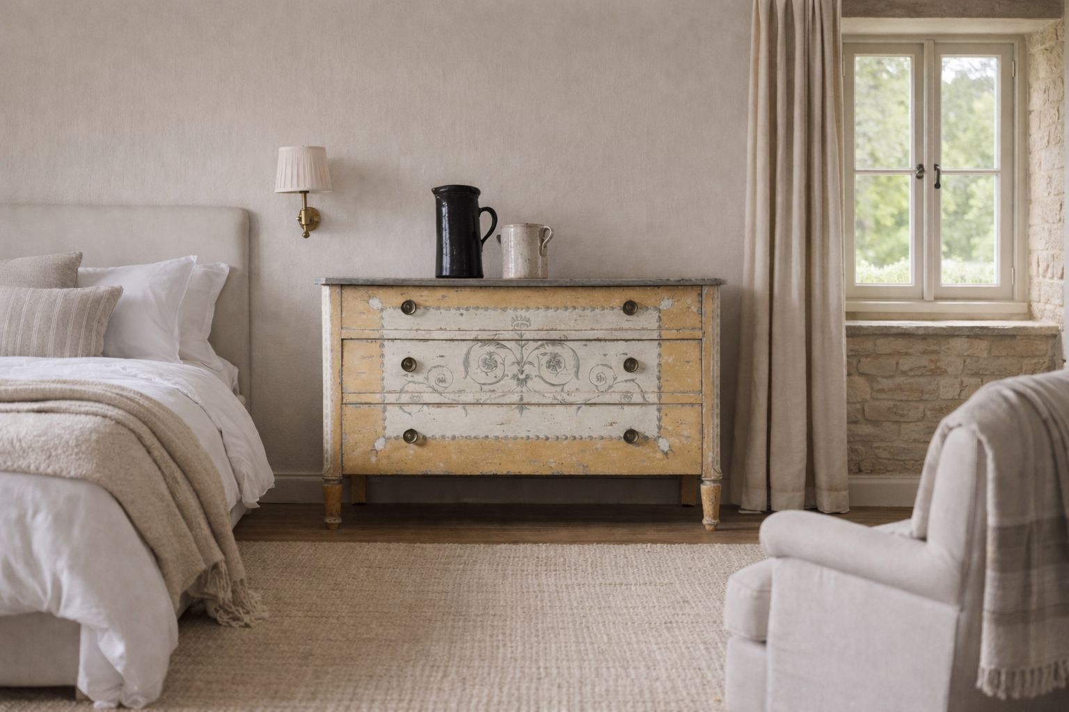 19th Century French Chest Of Drawers