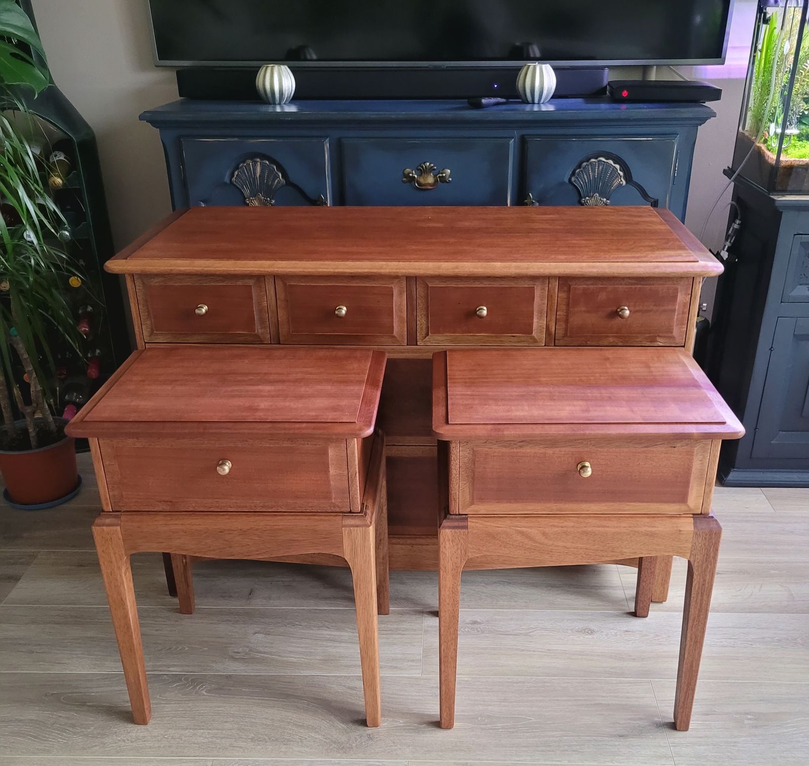 Restored Stag Minstrel Bedroom Set Restored To Order photo furniture