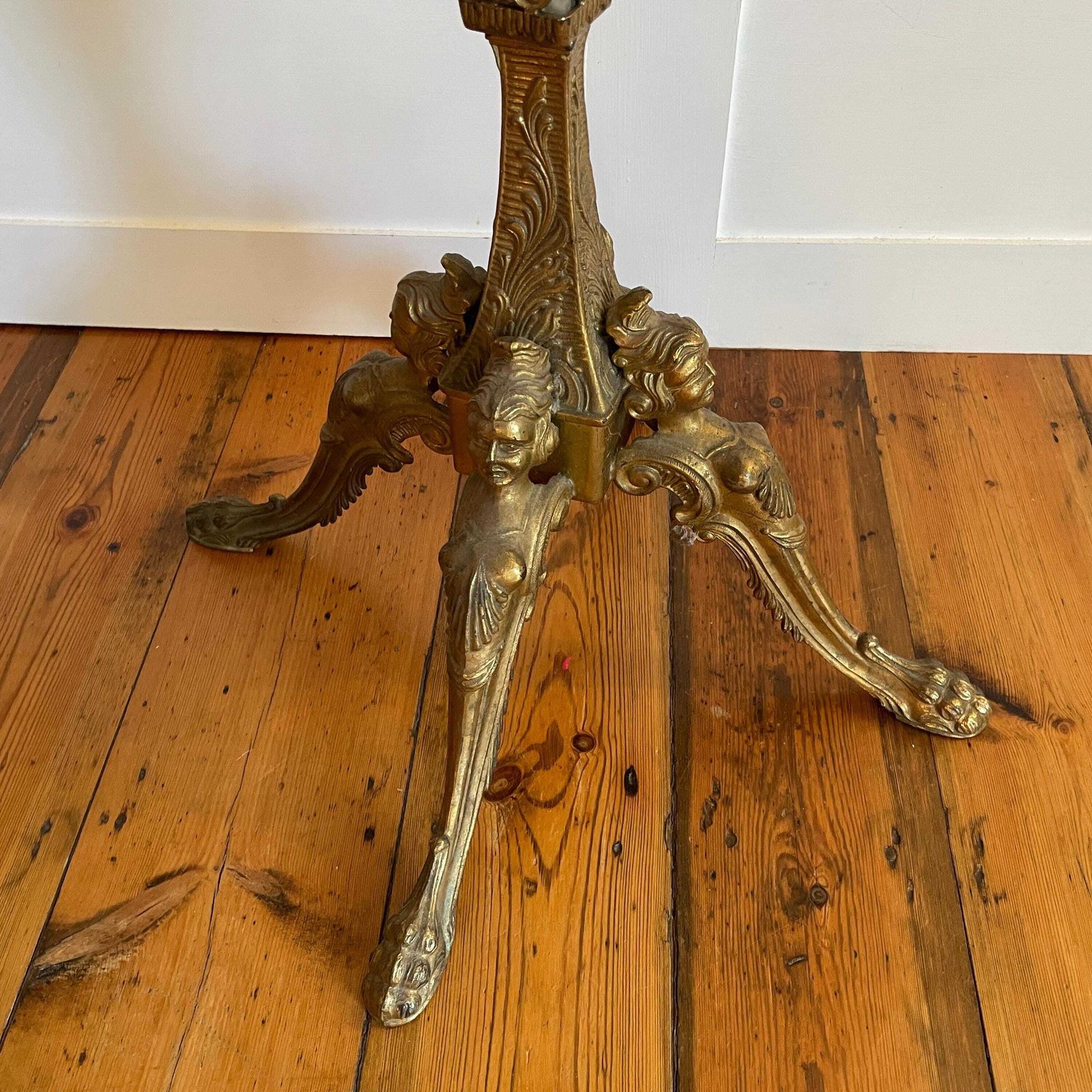 Italian Hollywood Regency Style Hall Tree Stand Standing Coat Hat Rack Marble Onyx Brass Entryway Decor Mid Century C.1960s photo vinterior