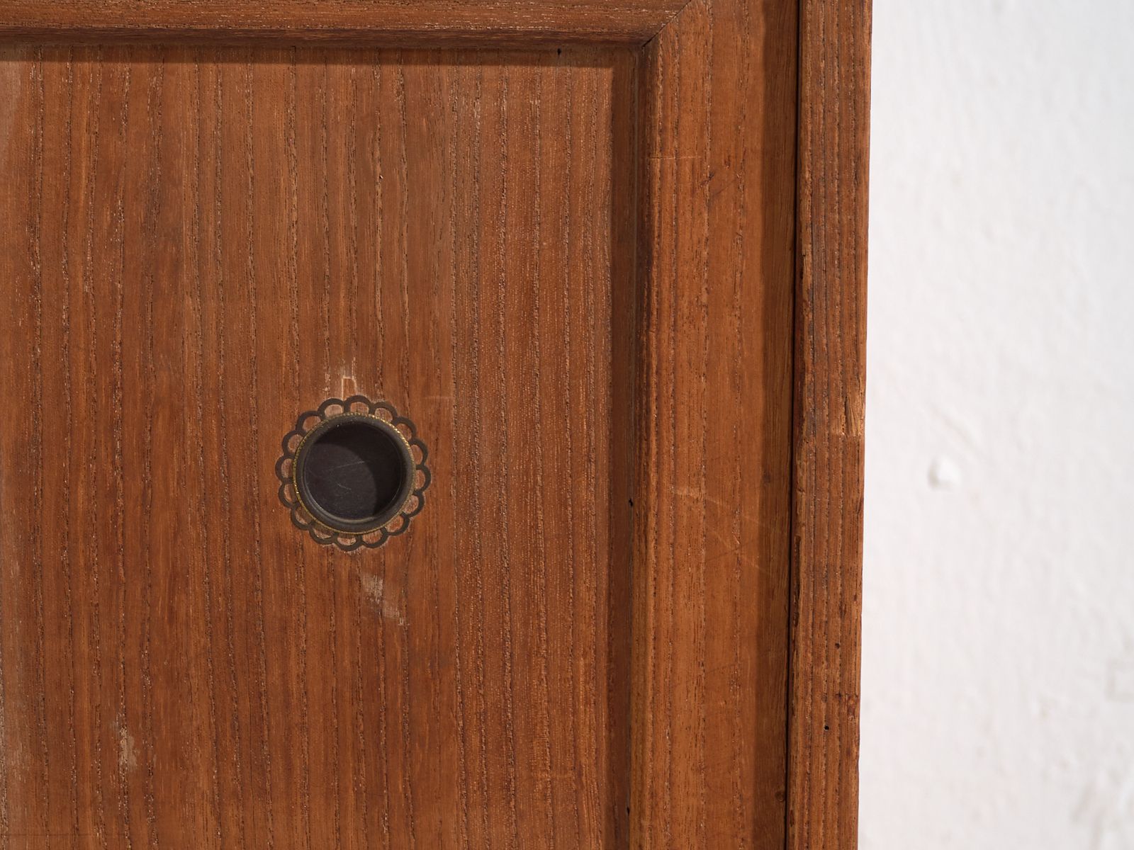 Antique Low Cabinet With Sliding Doors – Taishō / Showa Period (C.1920 1970) photo vintage