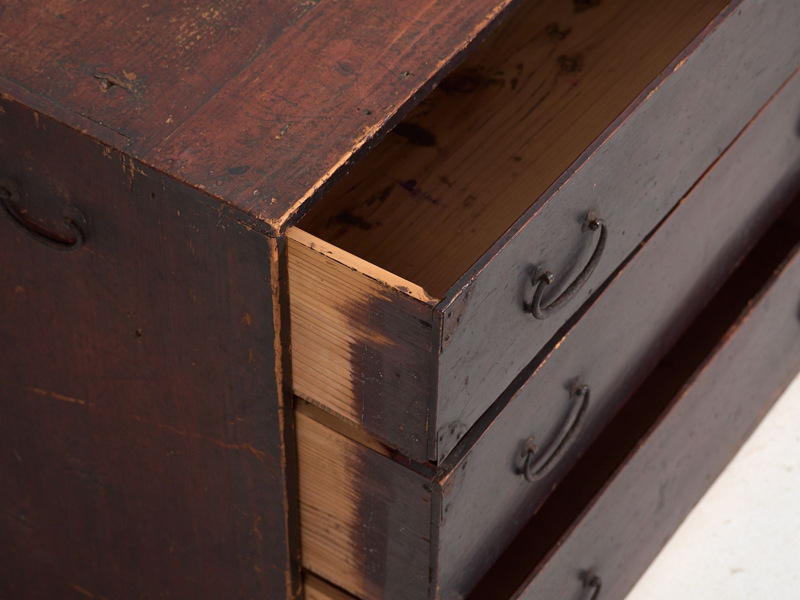Antique Japanese Chest Of Drawers – Meiji / Taishō Period (C.1868 1926) #18 photo Furniture