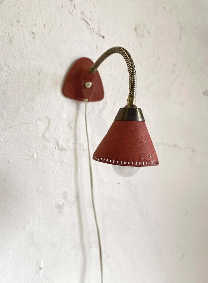 Swedish Mid Century Desk Lamp For Ewa Varnamo Model 506, 1950s–60s photo 287.0