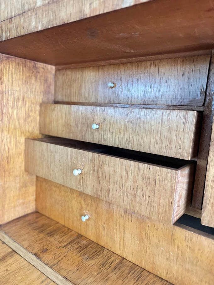 Swedish Biedermeier Writing Secretaire, Circa 1830–1845 photo vintage