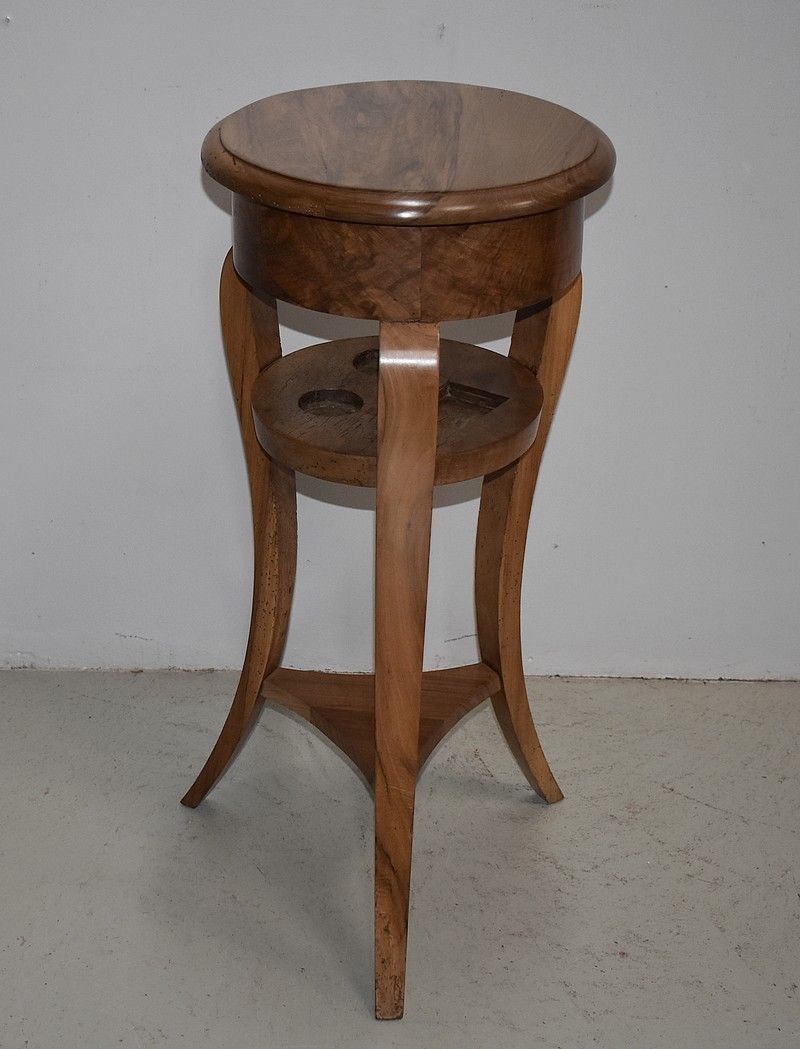 Walnut Restoration Saddle 19th photo furniture