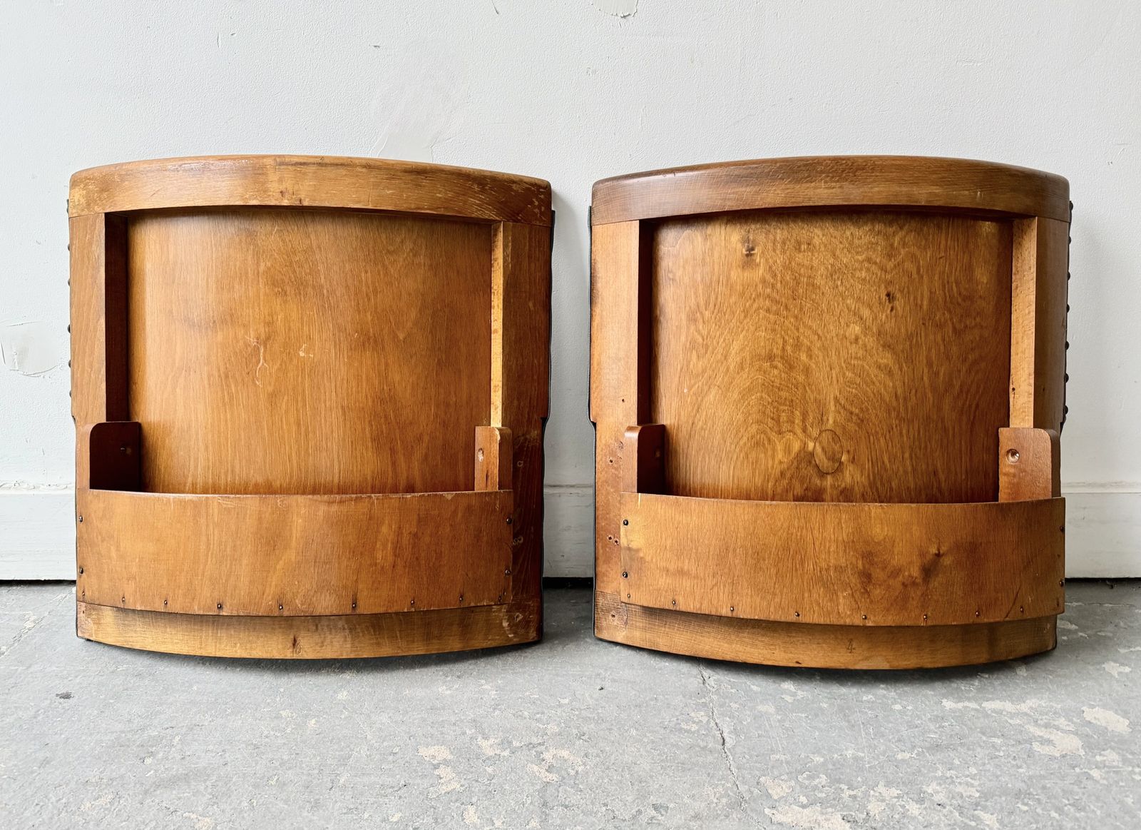 Vintage Pair Of Cinema Seat Backs For Spares photo 75.0