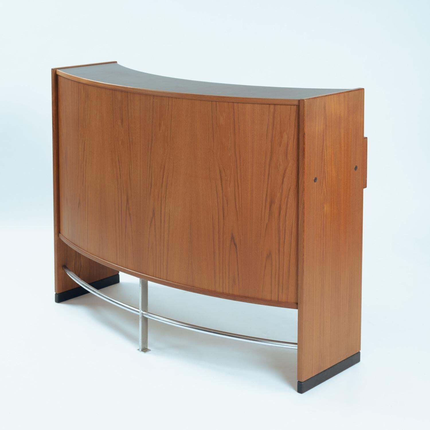 Erik Buch Boomerang Dry Bar Cabinet In Teak For Dyrlund, 1960s photo furniture