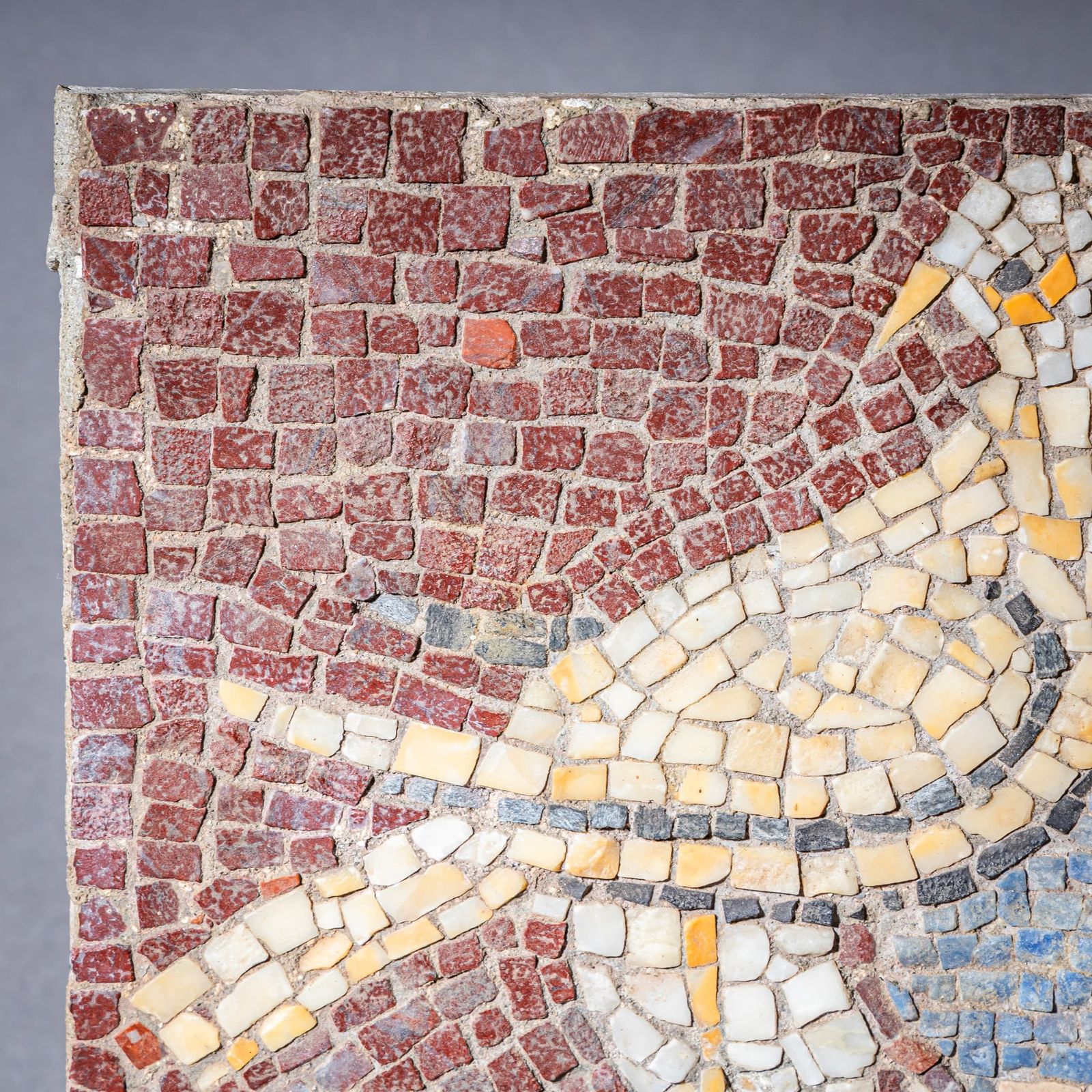 Mosaic Fragment After The “Doves Of Pliny,” Probably Italy, 20th Century photo Art