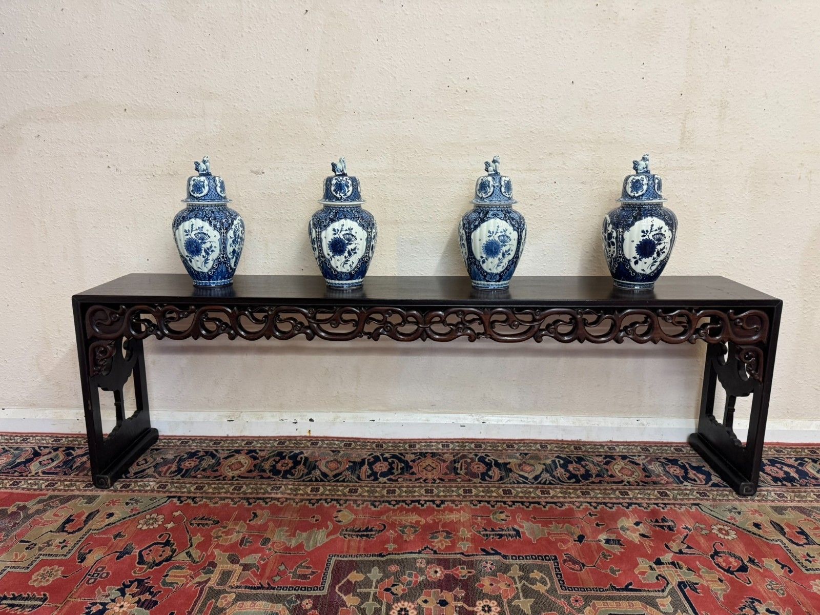 Fabulous Quality Chinese Paduk Wood Window Seat/Bench photo 575.0