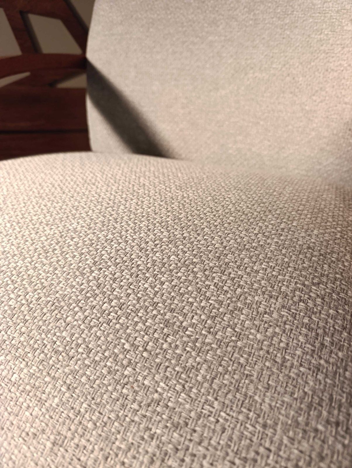 Art Deco 1949s Bentwood Oak Lounge Chair In The Style Of Halabala — New Upholstery photo vintage