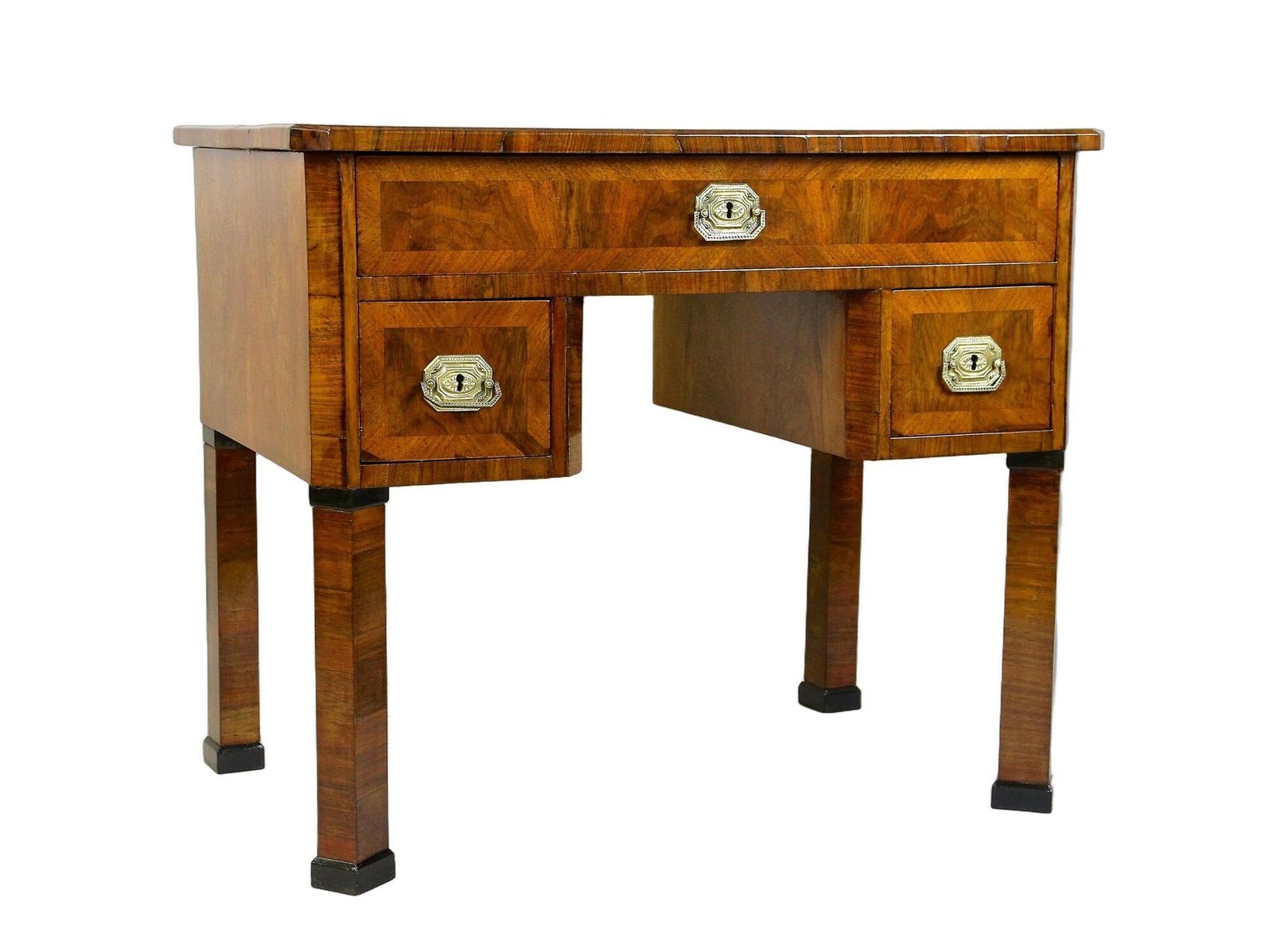 19th Century Biedermeier Writing Desk, Nutwood, Austria Circa 1830