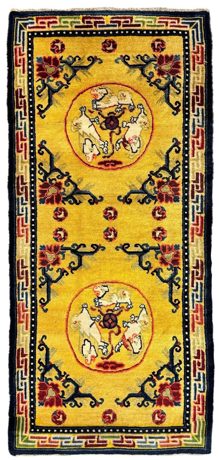 Antique Chinese Ningxia Rug 1.70m X 0.77m