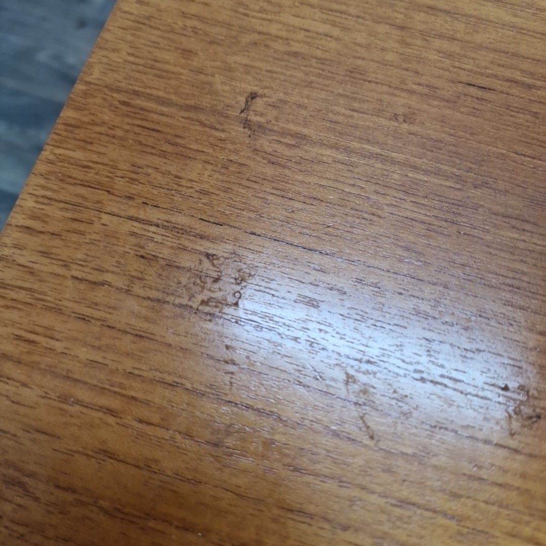 photo for sale Retro Nest Of Tables Vintage Mid Century Teak Veneer – Danish For Up Cycle