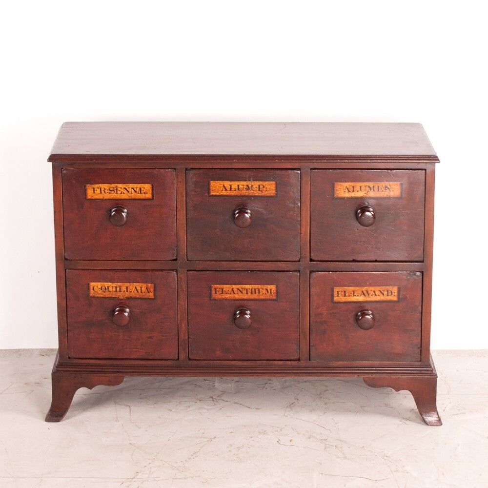 Chemist's Apothecary Chest Of Drawers
