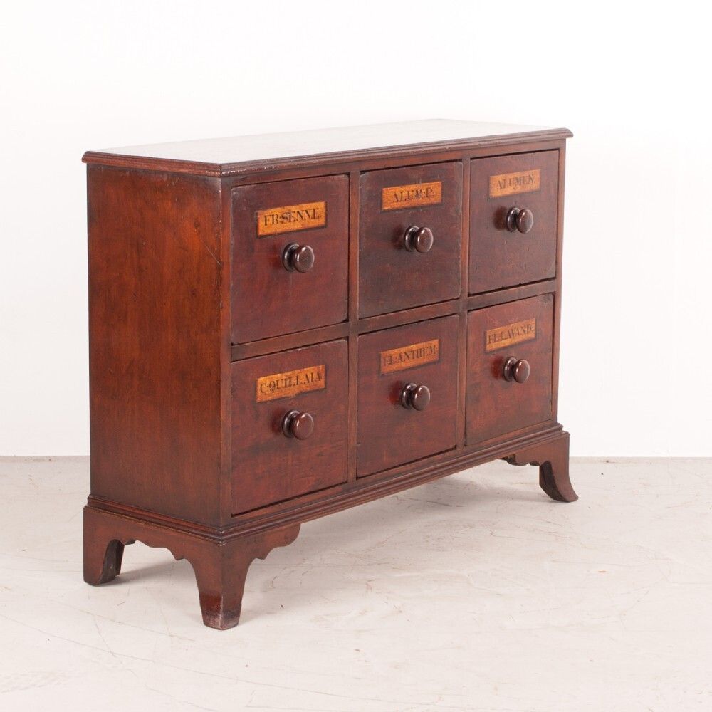 Chemist's Apothecary Chest Of Drawers photo for sale
