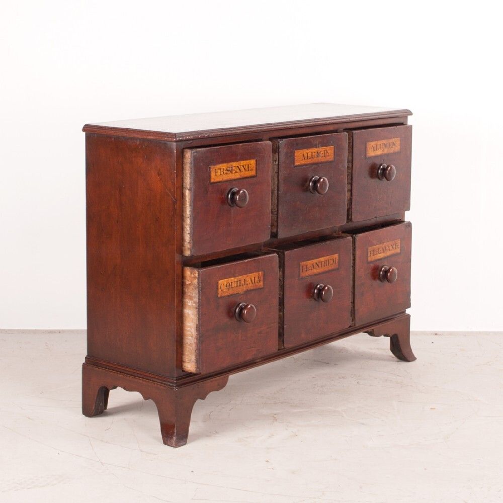 Chemist's Apothecary Chest Of Drawers photo Furniture