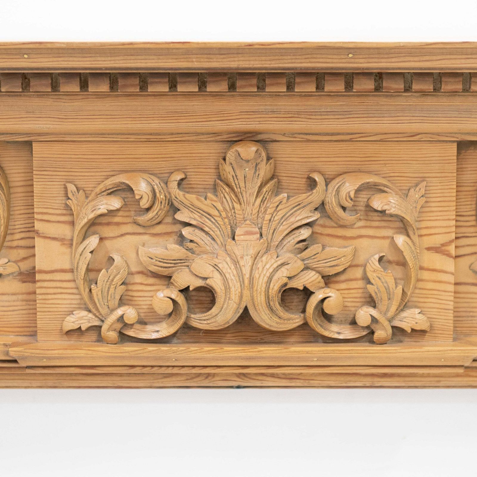Antique Pine Wooden Fireplace Surround photo furniture