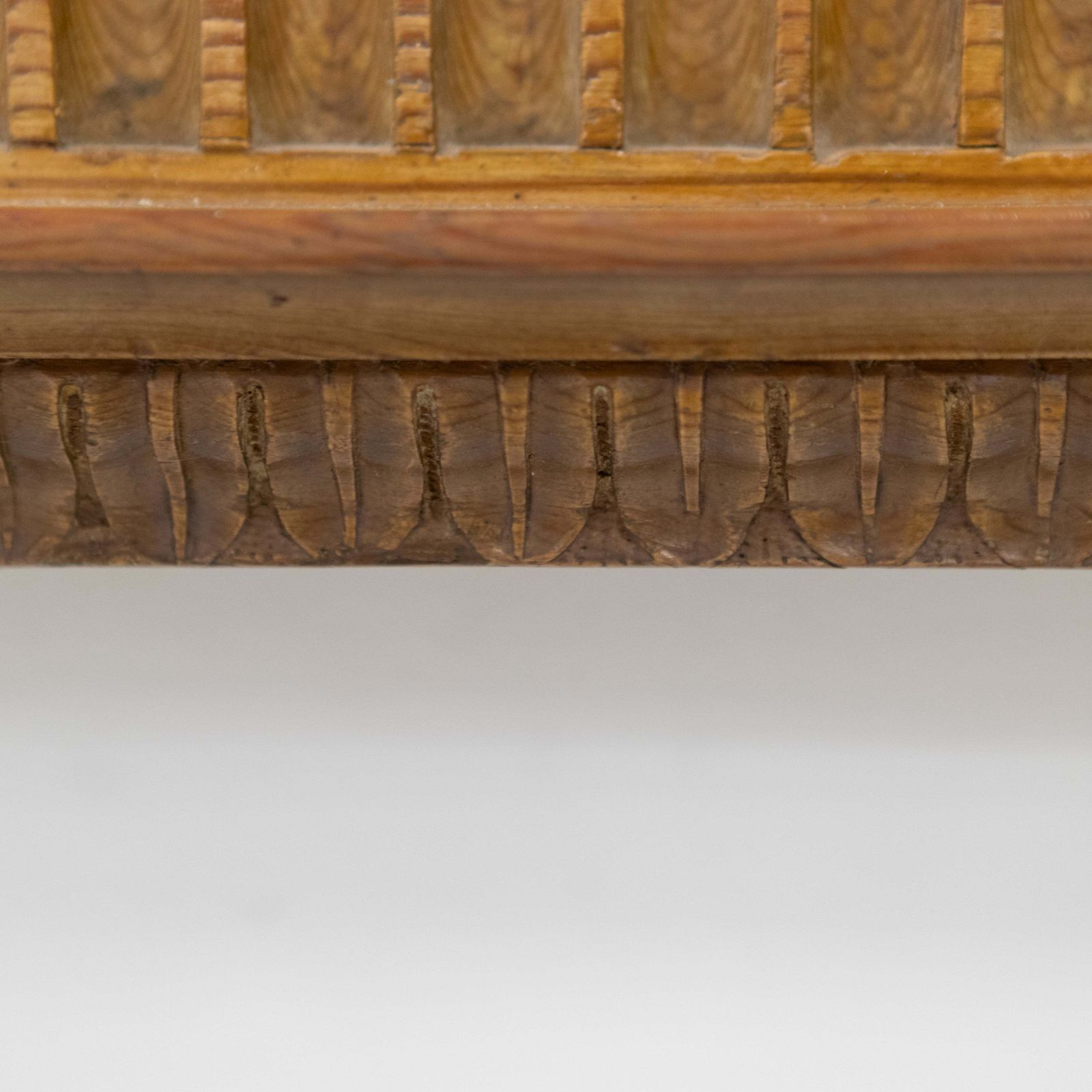 Antique Georgian Pine Wooden Fireplace Surround photo vinterior