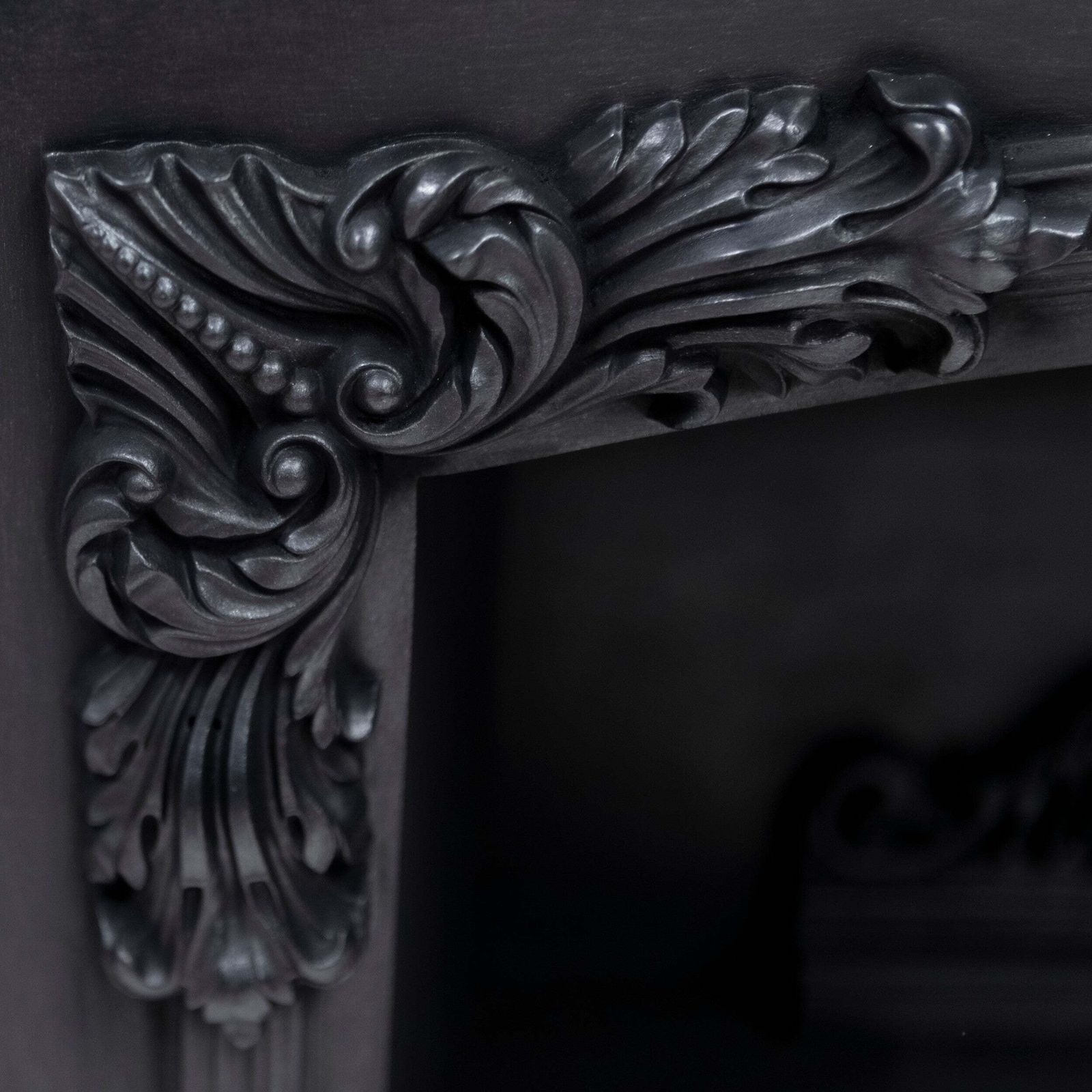 Antique Ornate Georgian Cast Iron Fireplace Insert | Register Grate photo Home Fixtures