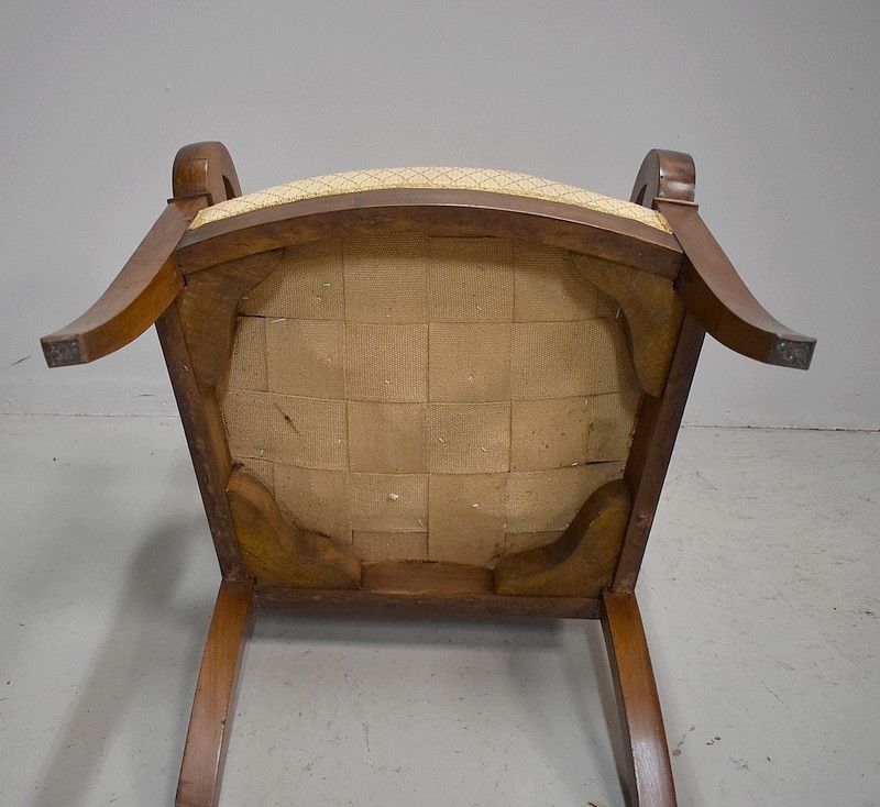 Restoration Armchair Walnut 19th photo 777.65