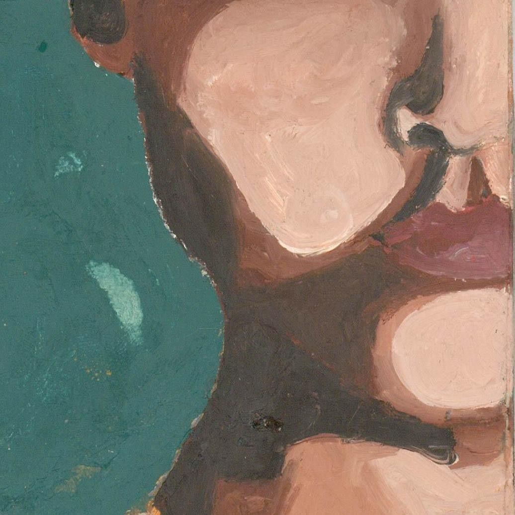 Ben Carrivick Contemporary Oil, Fragments Of A Face II photo for sale