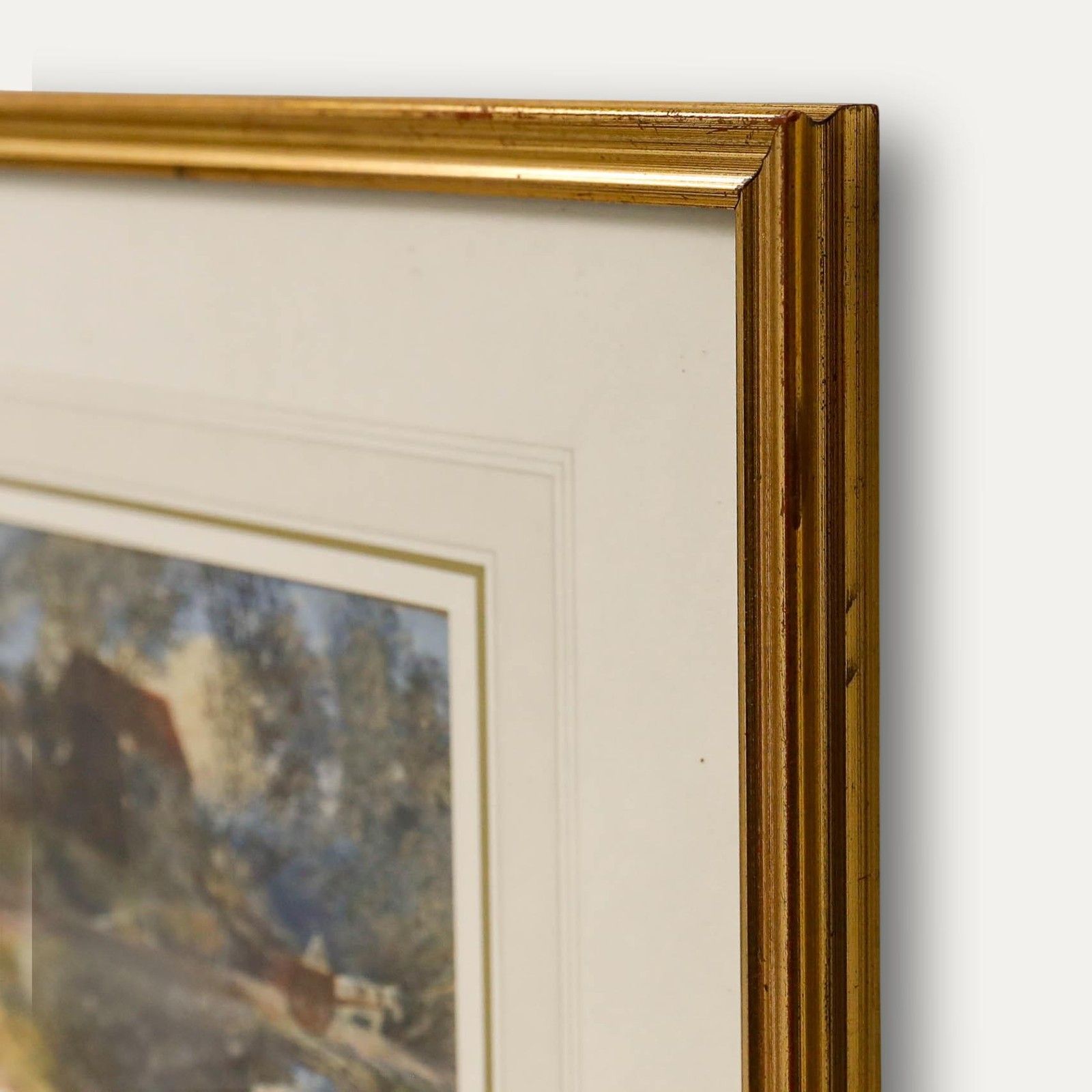 John Alexander (Fl.1870 1892) Framed Watercolour, Burnhouse Mill photo 195.0