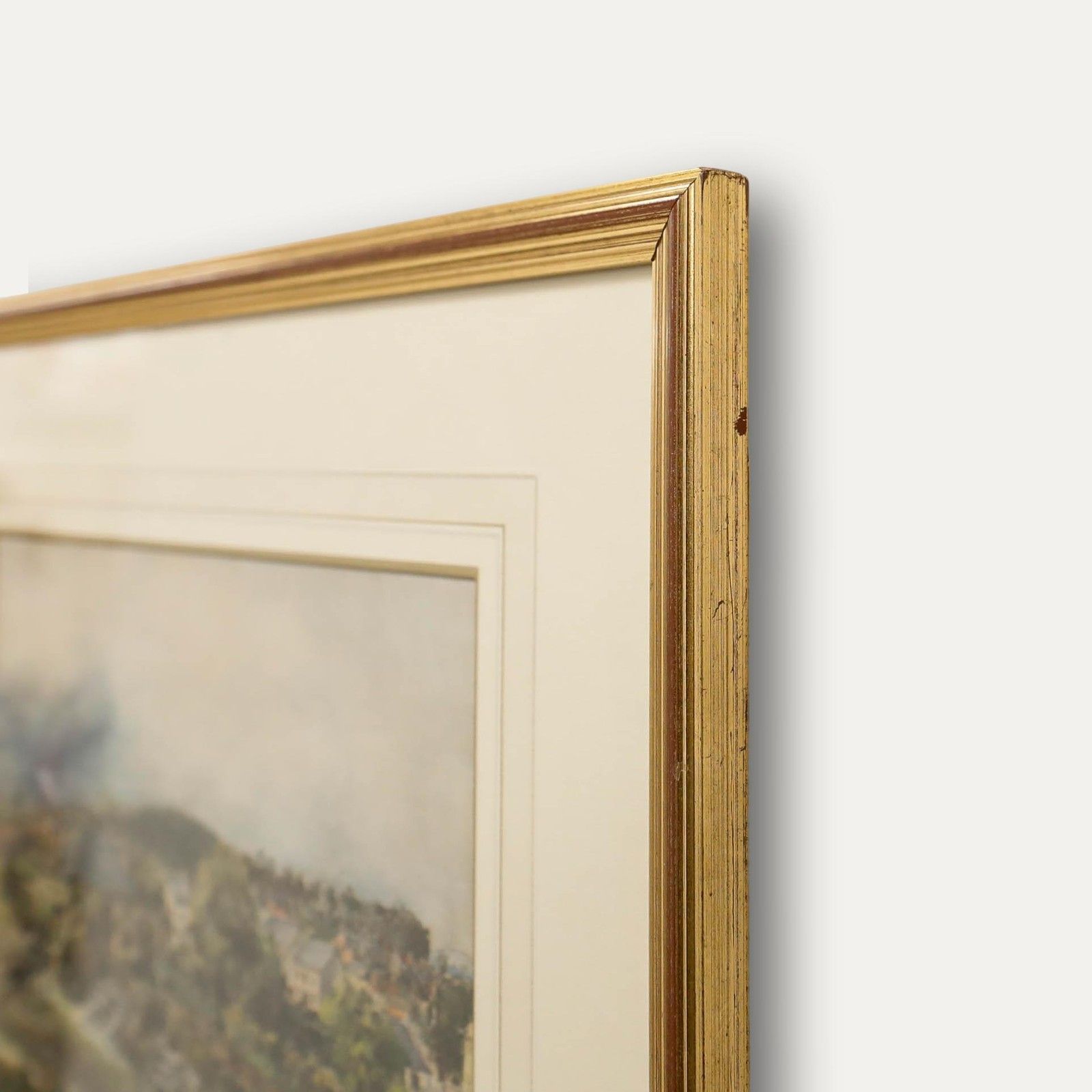 Frederick Sohns (Fl.1880 1901) Late 19th Century Watercolour, Juniper Green photo vinterior