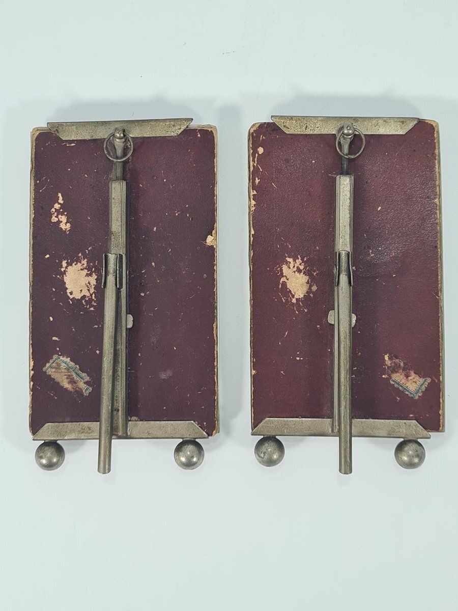 photo furniture Antique Photo Frames With Beveled Glass, Europe, 1900s, Set Of 2