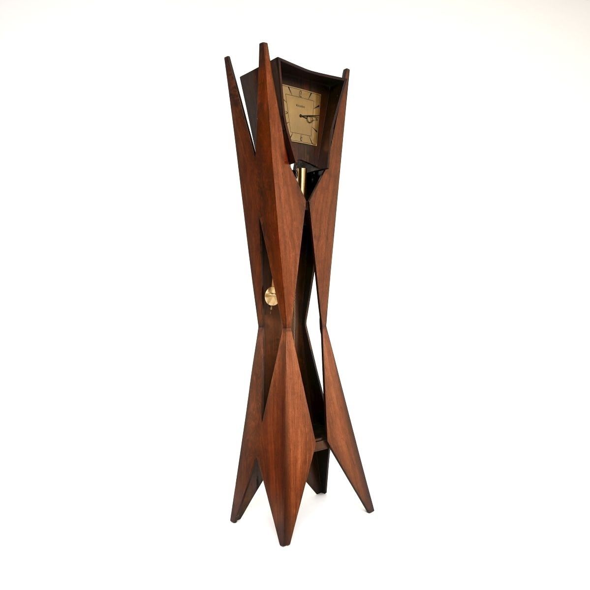 Vintage Danish Rosewood Grandfather Clock By Knuba photo furniture